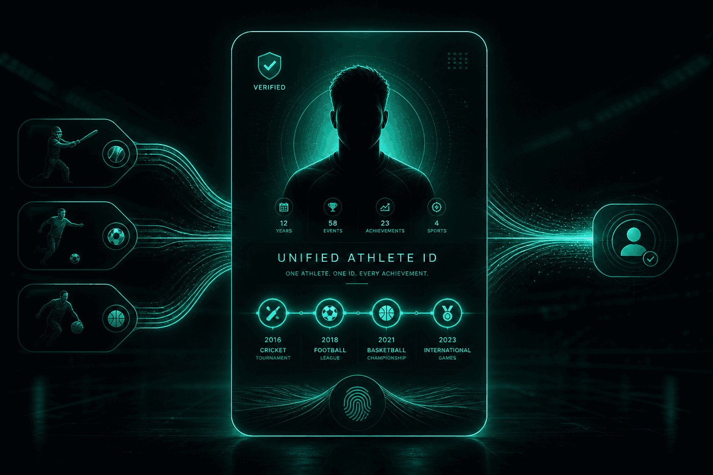 Unified athlete intelligence profile spanning every event